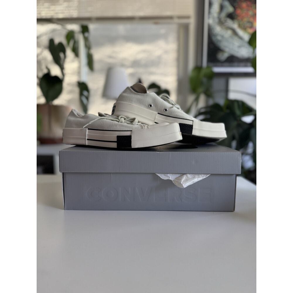 Converse Rick Owens x TURBODRK Chuck 70 Low Lily White 172345C Size 6M/8W - Picture 5 of 5